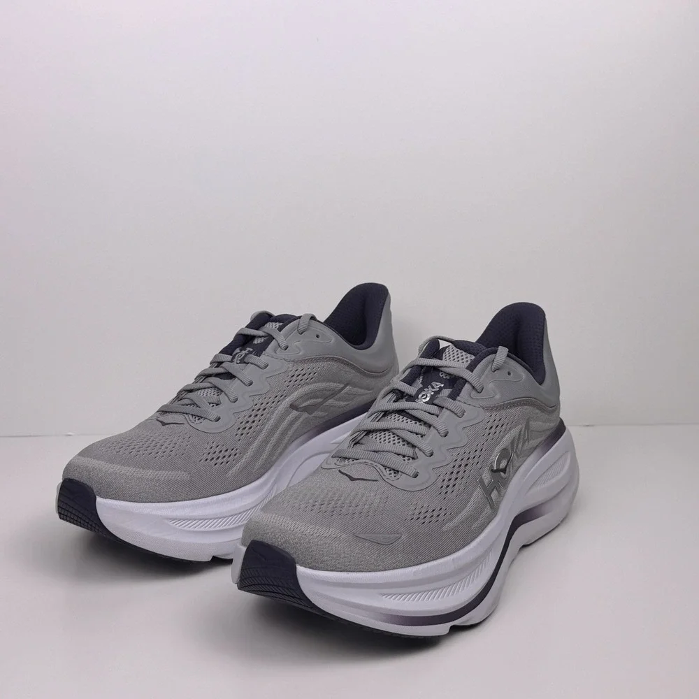 Hoka One One Bondi 9  Running Shoe Men Sz 10 Stardust 1162011/SYSQ Sample